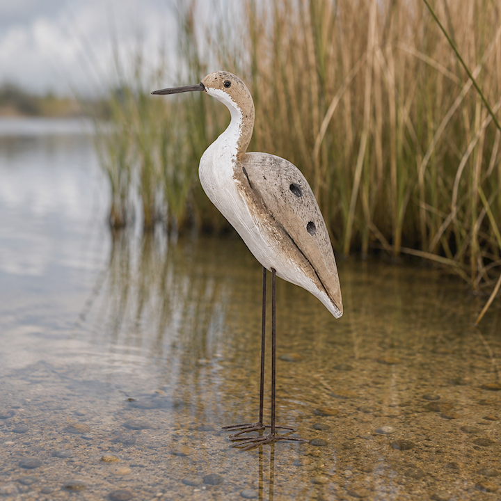 SMALL HERON 13x5x28cm
